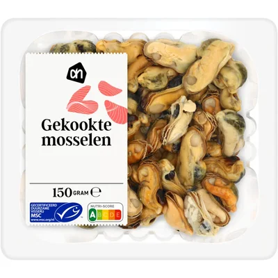 AH Gekookte mosselen