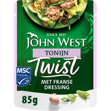 John West Twist tonijn met Franse dressing