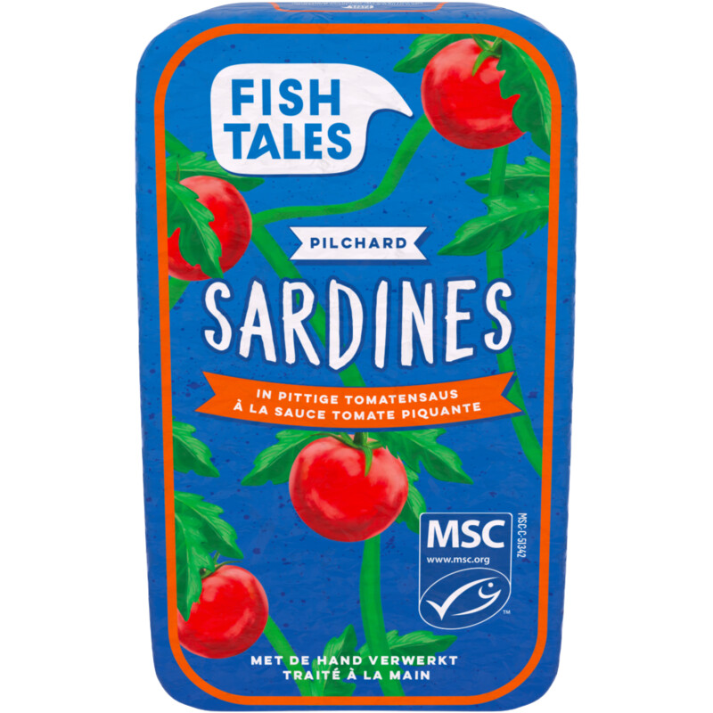 Fish Tales Sardines in pittige tomatensaus