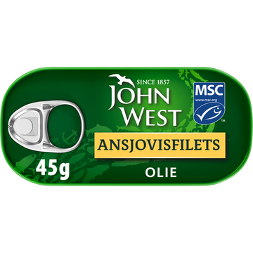 John West Ansjovisfilets olie