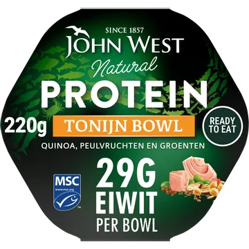 John West Protein tonijn bowl quinoa peulvruchten