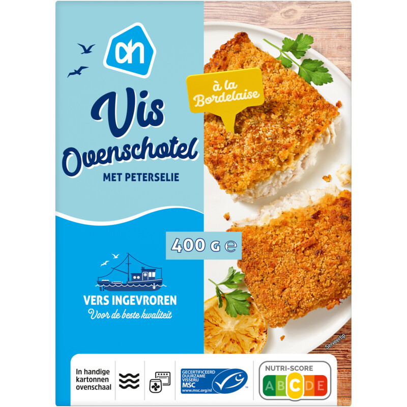 AH Vis ovenschotel met peterselie
