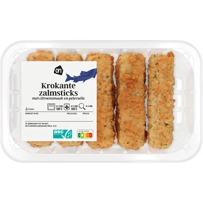 AH Krokante zalmsticks citroen peterselie