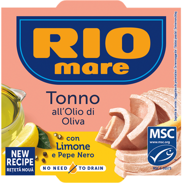 Rio Mare Tonijn limone e pepe nero