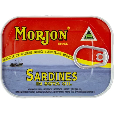 Morjon Sardines soja olie
