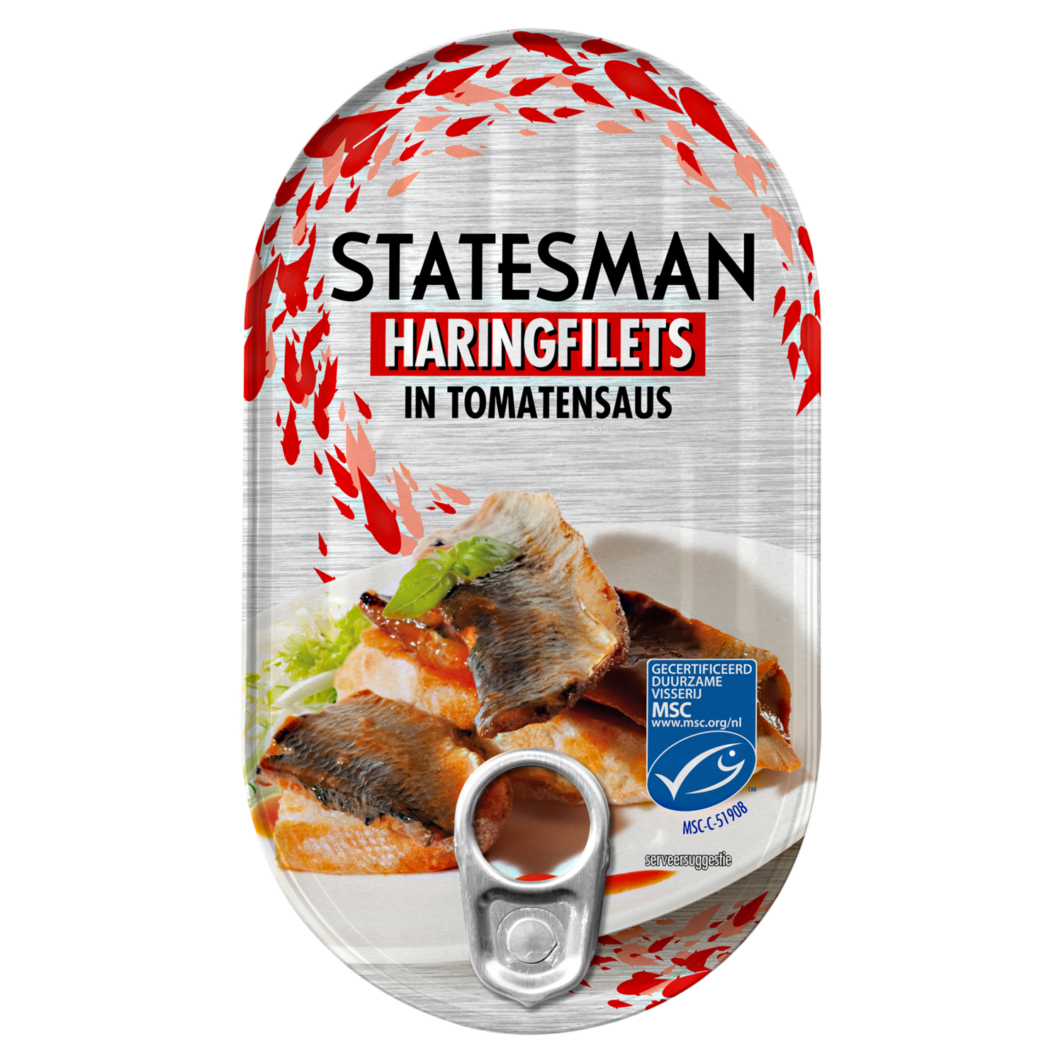 Statesman Haringfilets in tomatensaus
