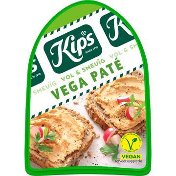 Kips Vega paté vol en smeuig