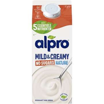 Alpro Mild & creamy zonder suikers