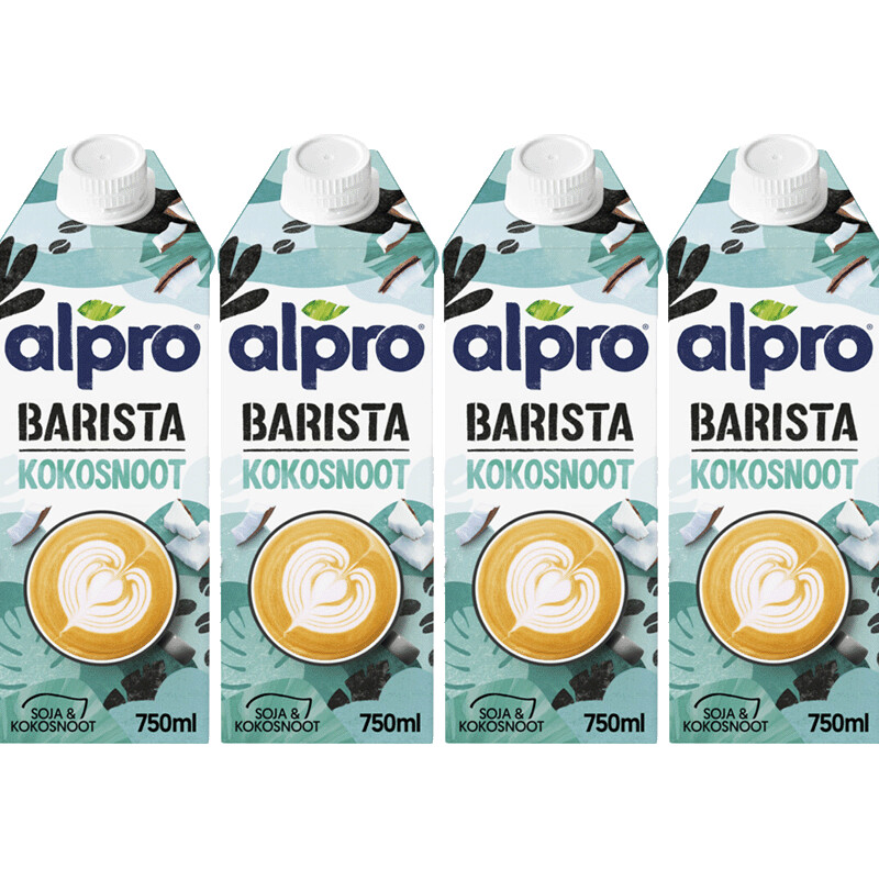 Alpro Barista kokosnoot 4-pack