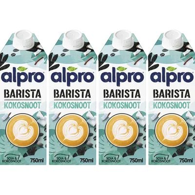 Alpro Barista kokosnoot 4-pack