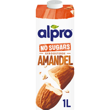 Alpro Amandeldrink geroosterd zonder suikers