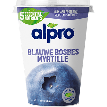 Alpro Plantaardig variatie blauwe bosbes