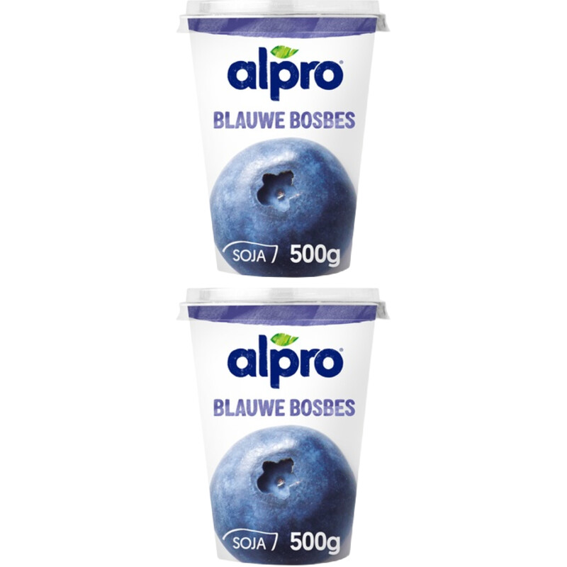 Alpro Plantaardig blauwe bosbes 2-pack