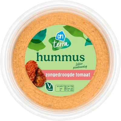 AH Terra Plantaardige hummus zongedroogde tomaat