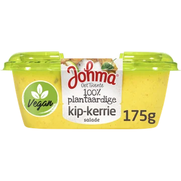 Johma 100% plantaardige kip-kerriesalade