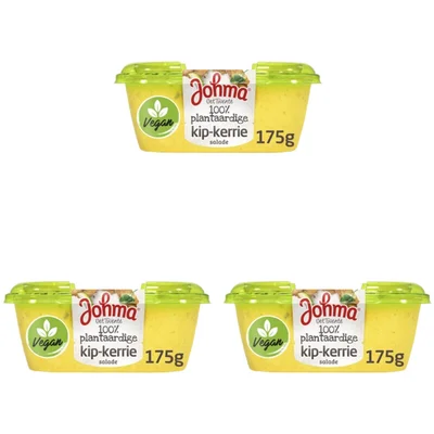 Johma 100% plantaardige kip-kerrie 3-pack