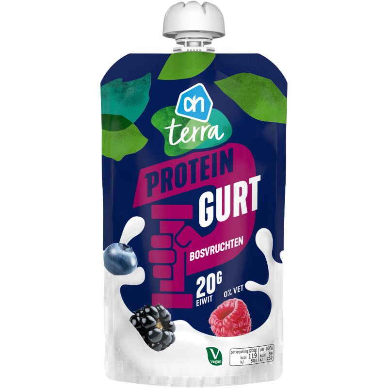 AH Terra Plantaardig protein gurt bosvruchten