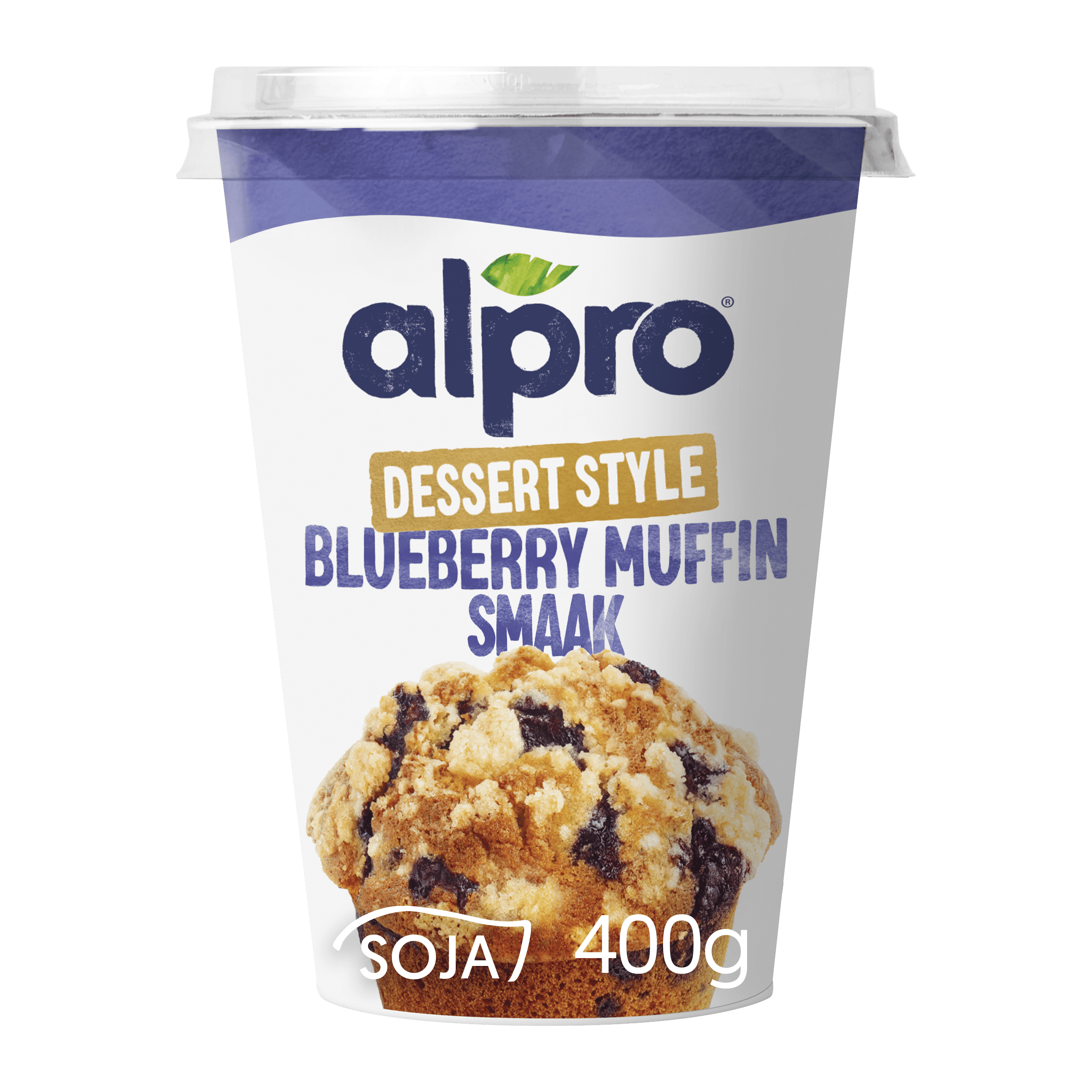 Alpro Yoghurt bosbessen muffin smaak
