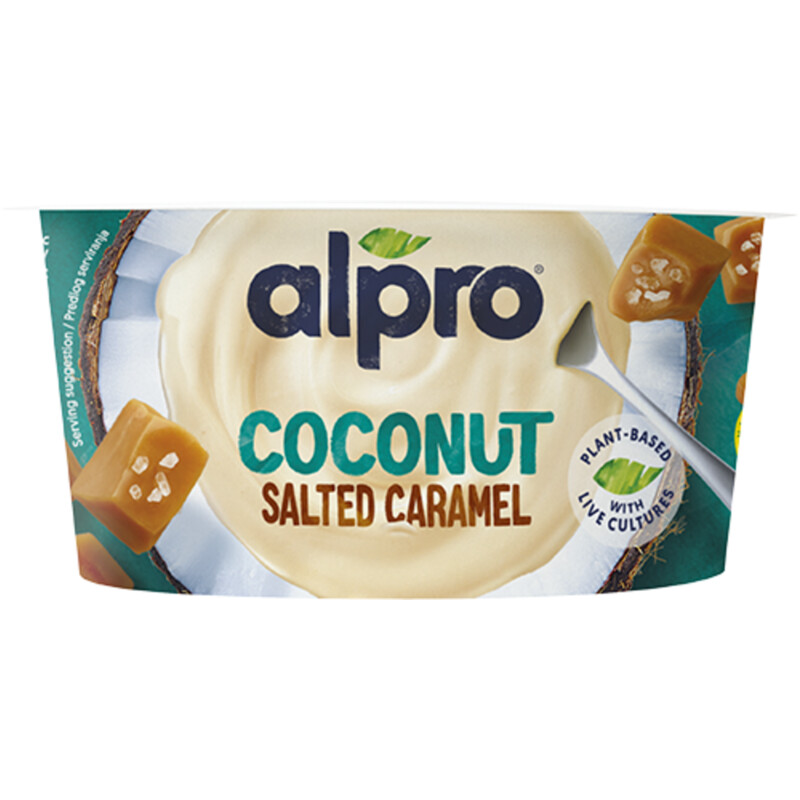 Alpro Dessert kokos gezouten karamel