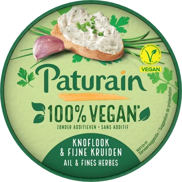 Paturain Knoflook & fijne kruiden vegan