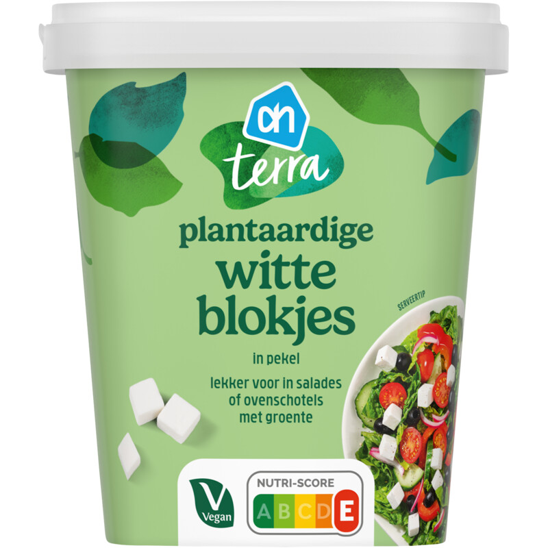 AH Terra Plantaardige witte blokjes in pekel