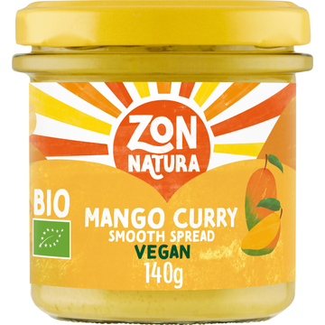 Zonnatura Mango curry smooth spread