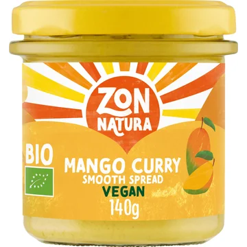 Zonnatura Mango curry smooth spread