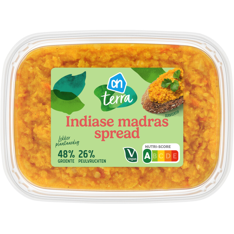 AH Terra Plantaardige Indiaase madras spread