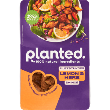 Planted Filetstukjes lemon & herb
