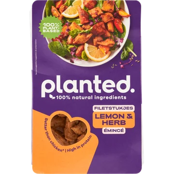 Planted Filetstukjes lemon & herb