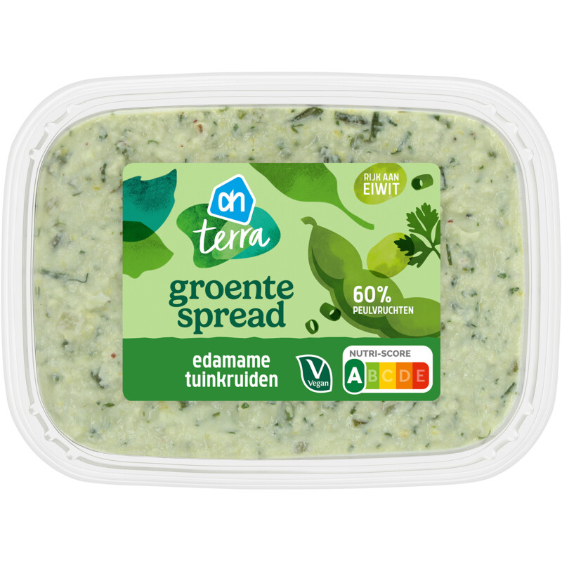 AH Terra Groentespread edamame tuinkruiden