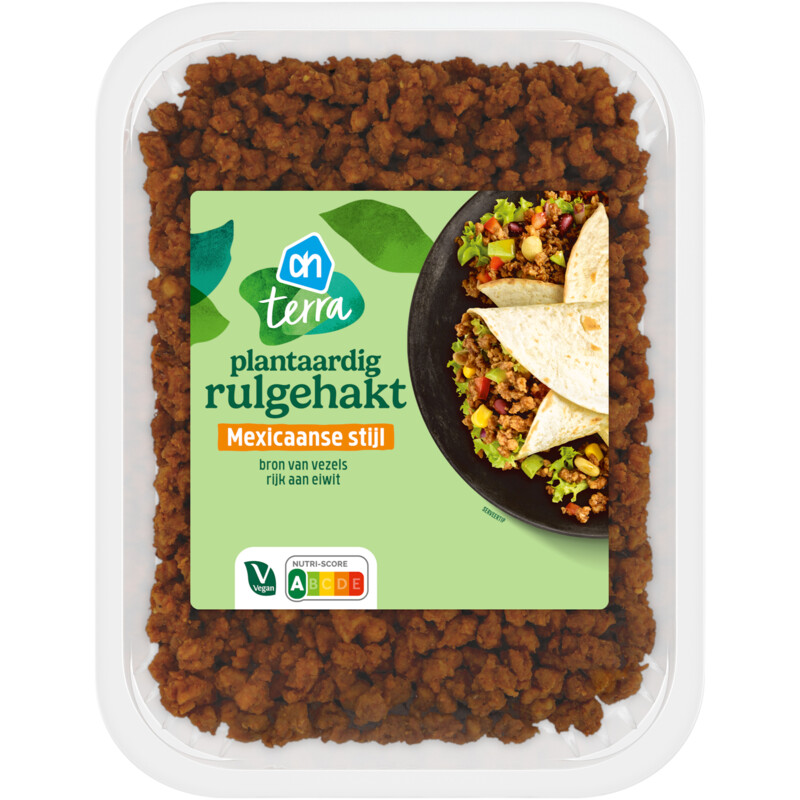 AH Terra Plantaardig rulgehakt Mexicaans