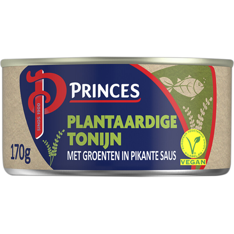 Princes Plantaardige tonijn met groenten in saus