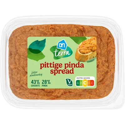 AH Terra Pittige pinda spread