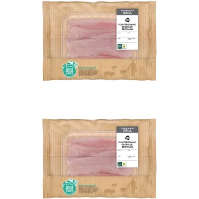 AH Flinterdunne gegrilde beenham 2-pack