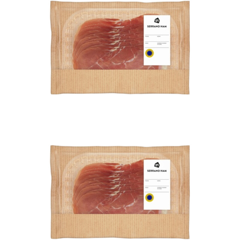 AH Zaanlander Serrano ham 2-pack