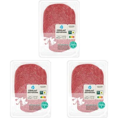AH Cervelaat grootverpakking 3-pack