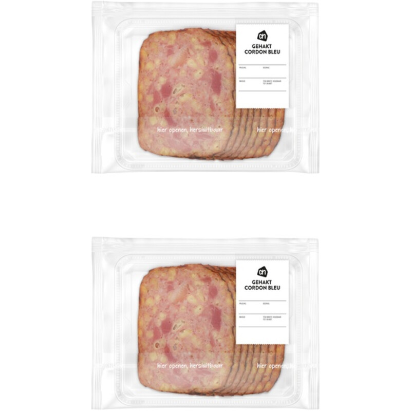 AH Gehakt cordon bleu 2-pack