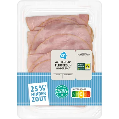 AH Achterham flinterdun minder zout