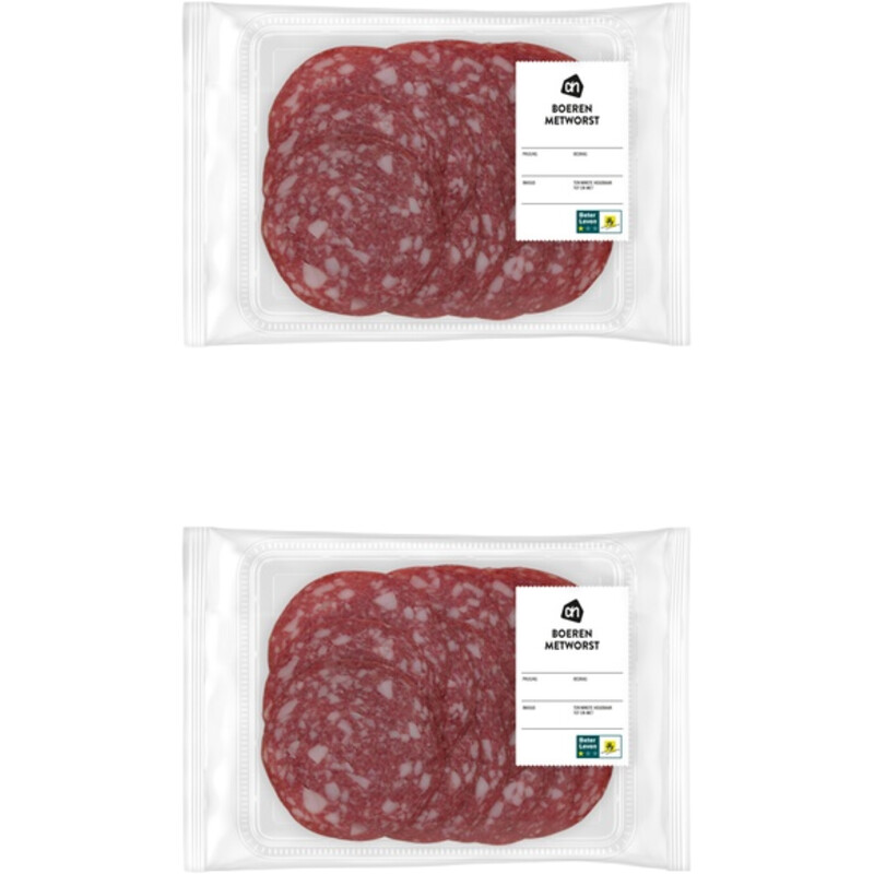 AH Boerenmetworst 2-pack