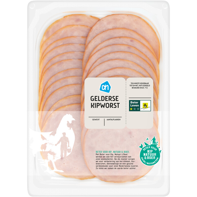 AH Scharrel gelderse kipworst
