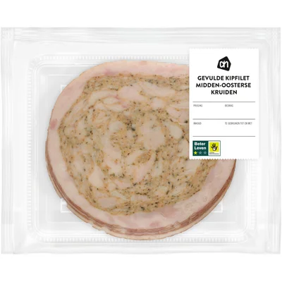 AH Gevulde kipfilet midden-oosterse kruiden