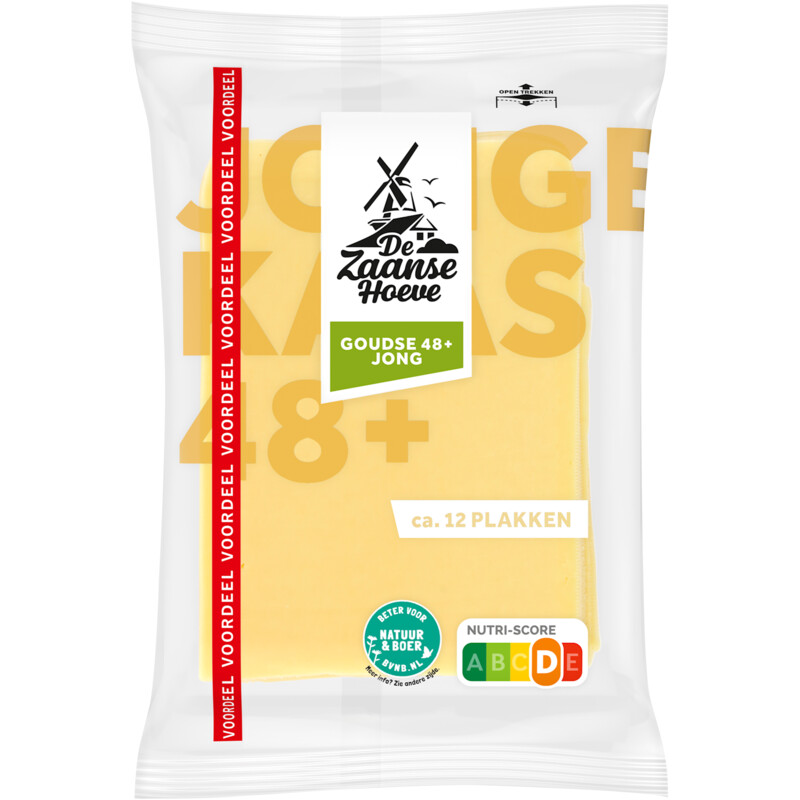 De Zaanse Hoeve Goudse jong 48+ plakken voordeel