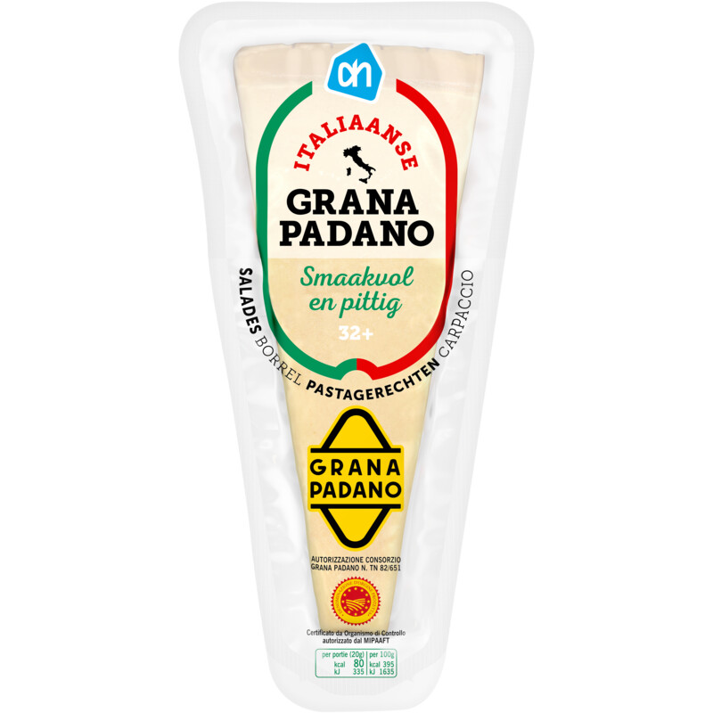 AH Italiaanse grana padano 32+ stuk