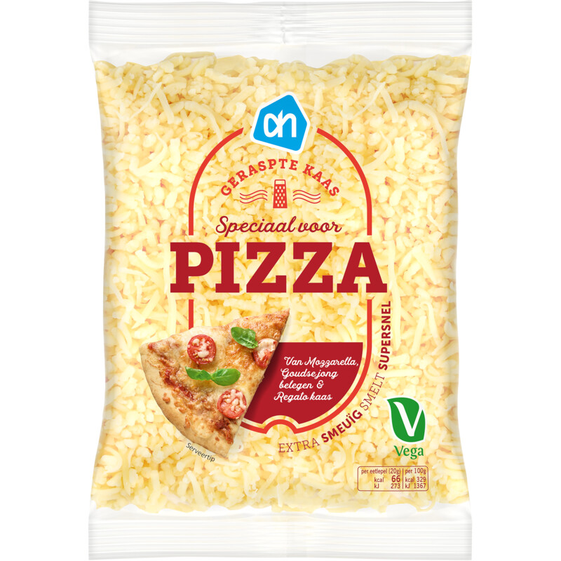 AH Geraspte kaas speciaal voor pizza