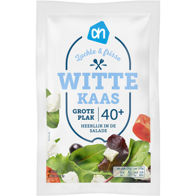 AH Witte kaas grote plak
