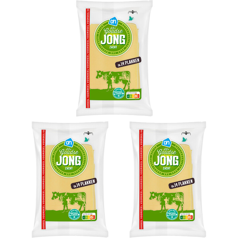 AH Goudse jong 48+ plakken 3-pack