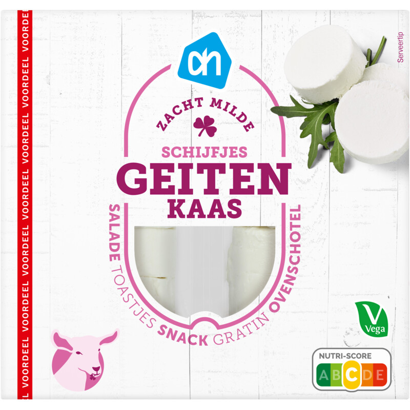 AH Geitenkaas schijfjes naturel