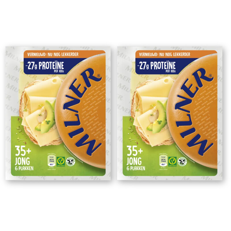 Milner Jong 30+ plakken 2-pack