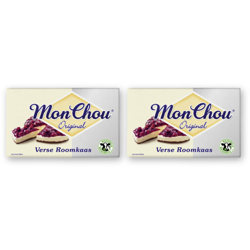 MonChou Original verse roomkaas 2-pack